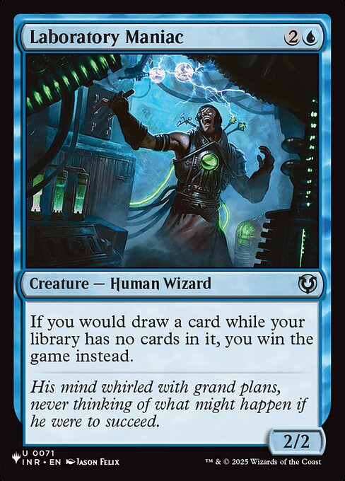 Laboratory Maniac