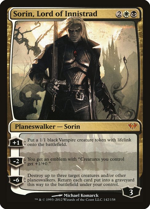 Sorin, Lord of Innistrad
