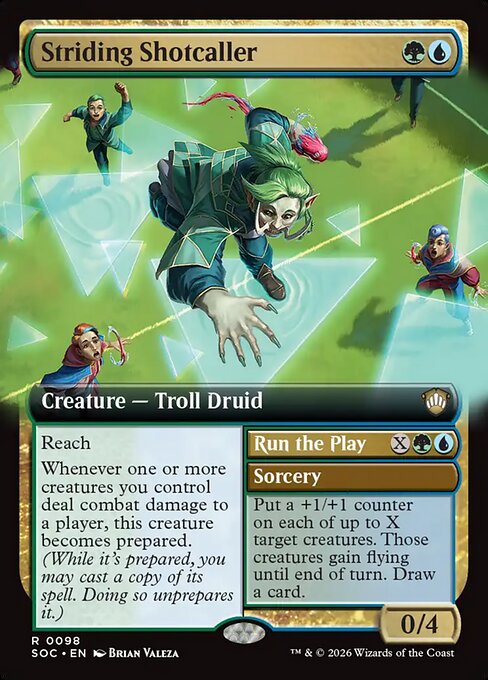 Striding Shotcaller // Run the Play