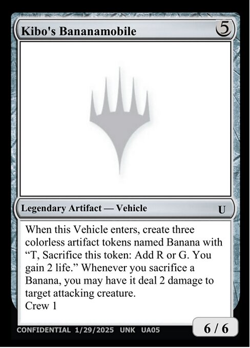 Kibo's Bananamobile
