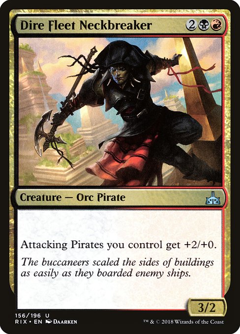 Dire Fleet Neckbreaker