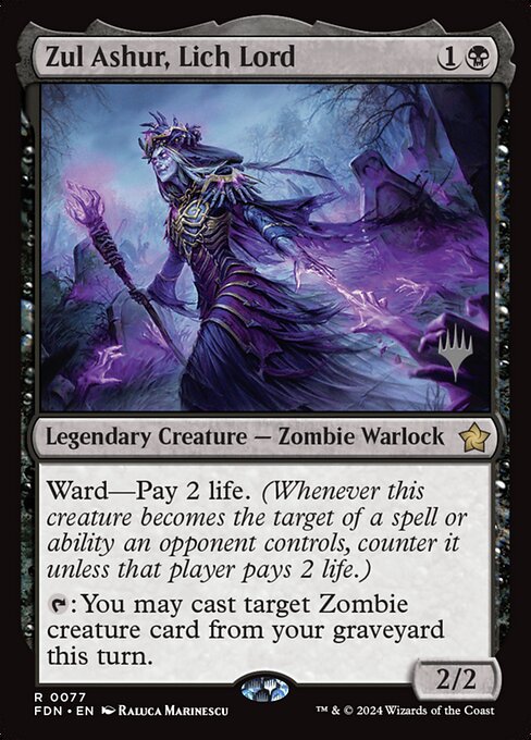 Zul Ashur, Lich Lord