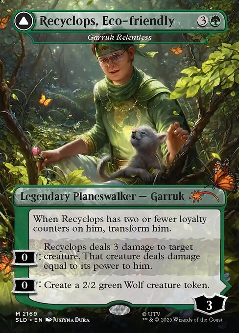 Garruk Relentless // Garruk, the Veil-Cursed