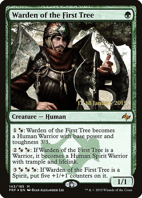 Warden of the First Tree