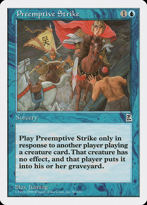 Preemptive Strike