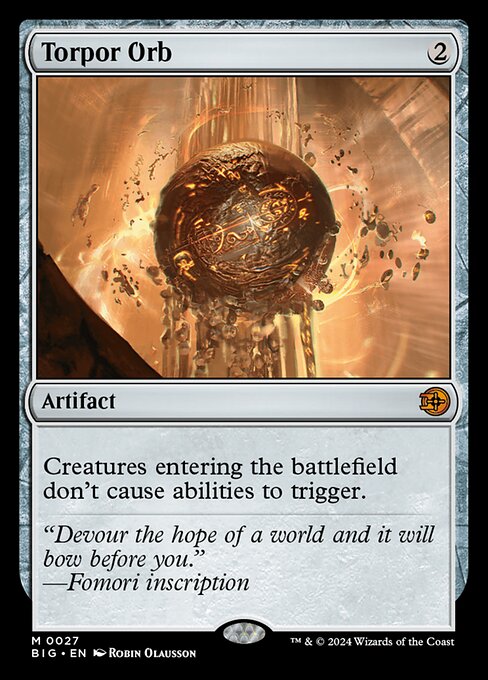 Torpor Orb