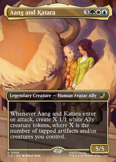 Aang and Katara