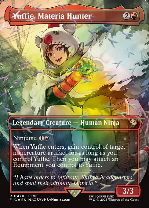 Yuffie, Materia Hunter
